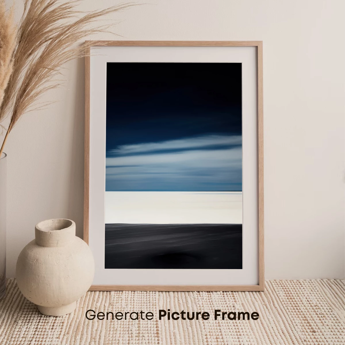 Eternal Horizon: Minimalist Night Sky - Image 7