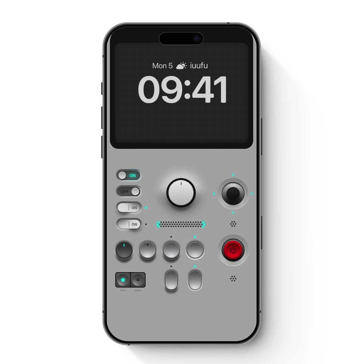 Futuristic Control Panel Odyssey