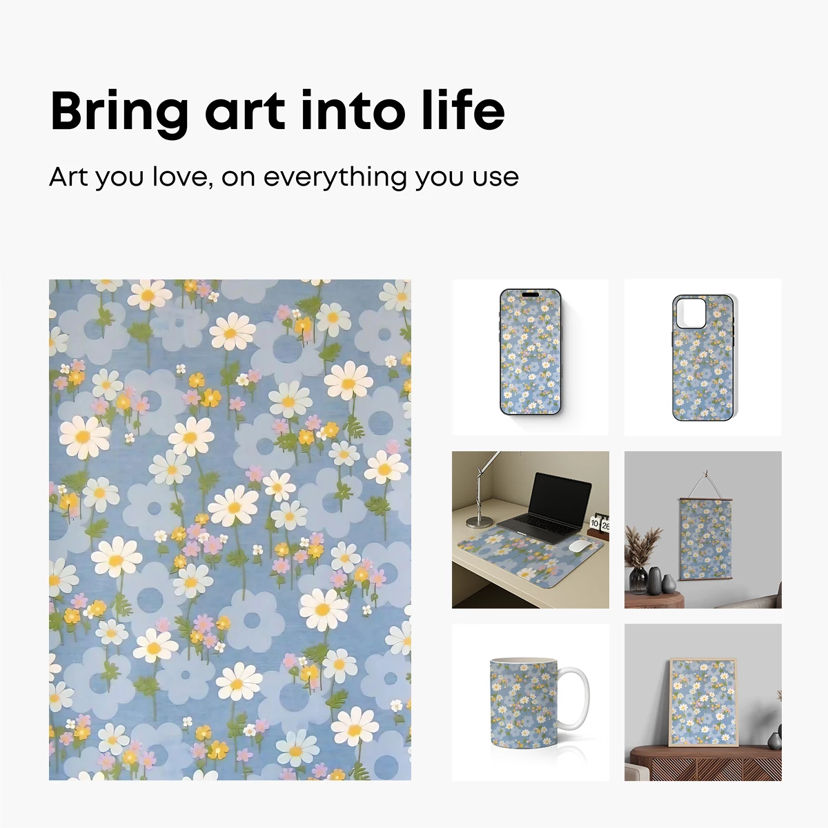 Daisy Dreamland: Whimsical Floral Fantasy - Image 2