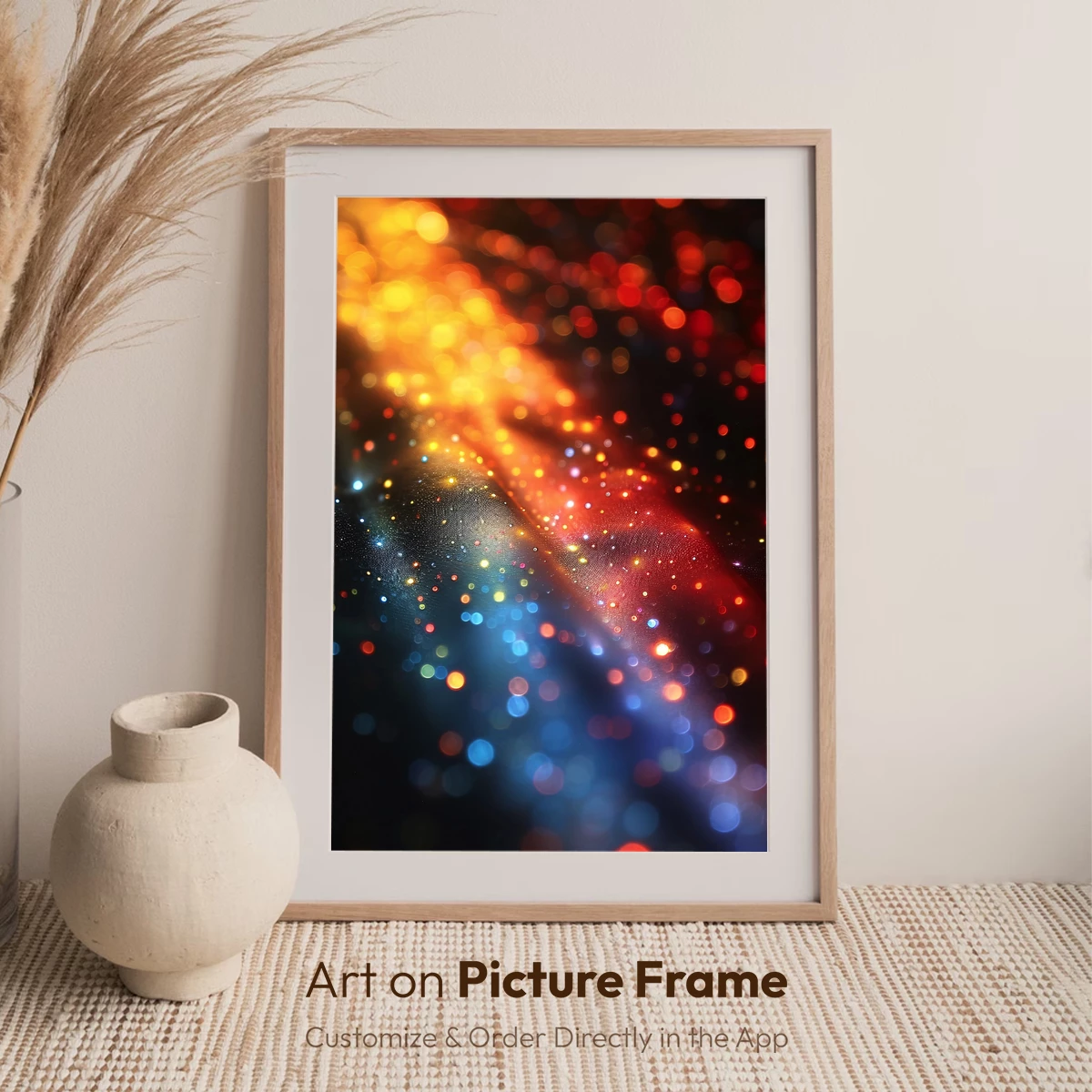 Galactic Bokeh Symphony: A Cosmic Dance of Light - Image 7