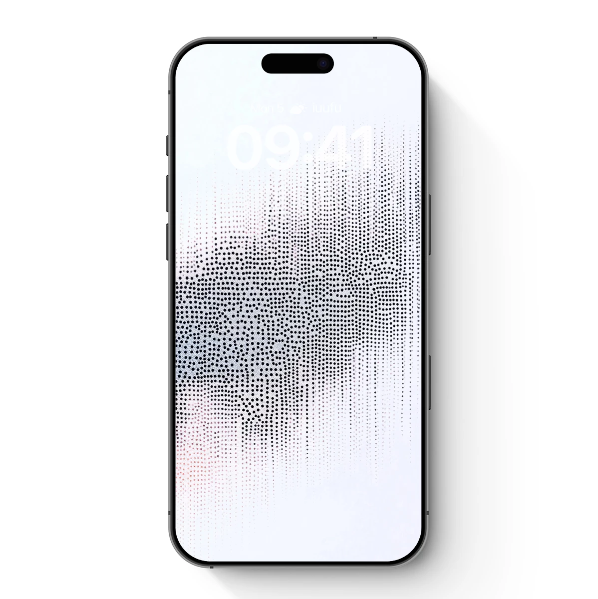 Dot Matrix Elegance: Abstract Gradient Art