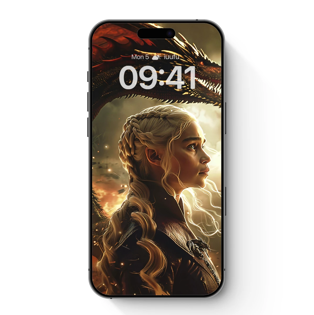 Dragon's Embrace: Mythic Warrior in Fantasy Light