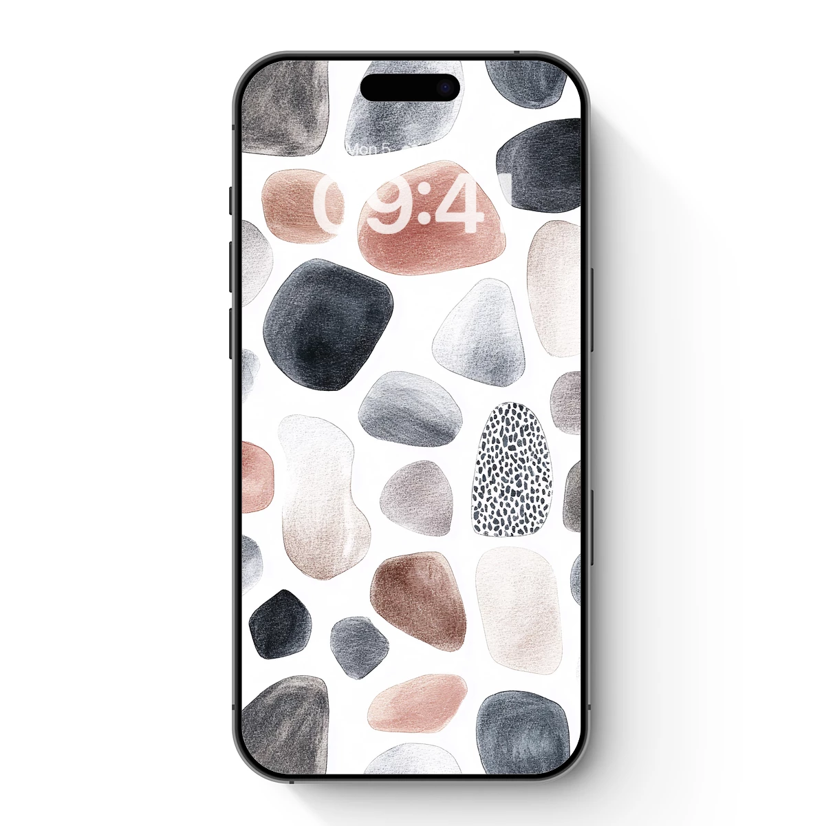 Abstract Pebble Symphony: Textured Harmony in Stone