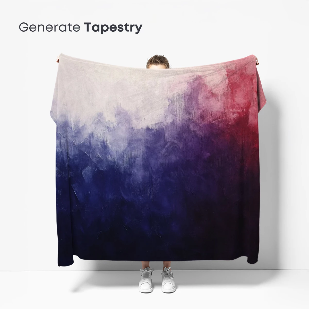 Abstract Smoke Fusion: Red, White, and Blue Haze - Image 5