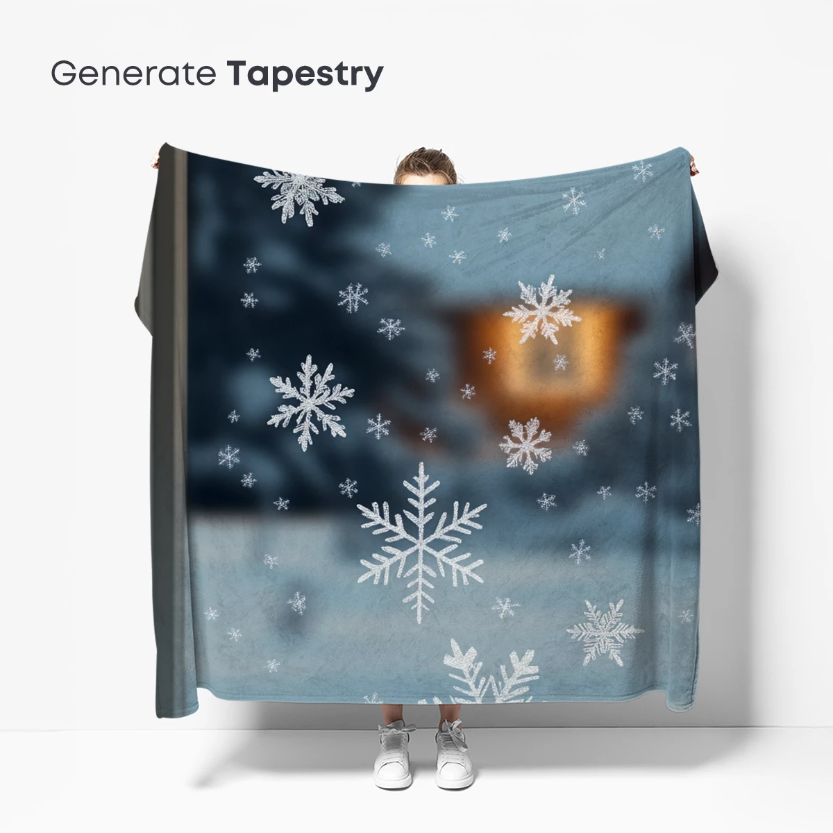 Frosty Snowflake Symphony on Glass - Image 5