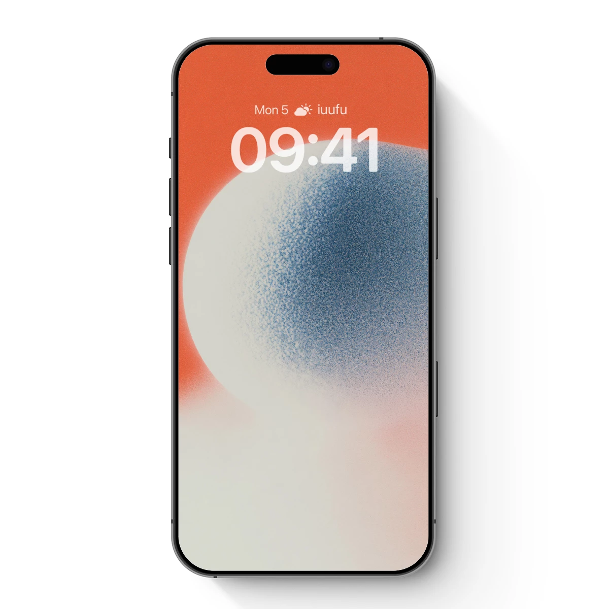 Eclipse of Serenity: Gradient Moon in Coral Sky