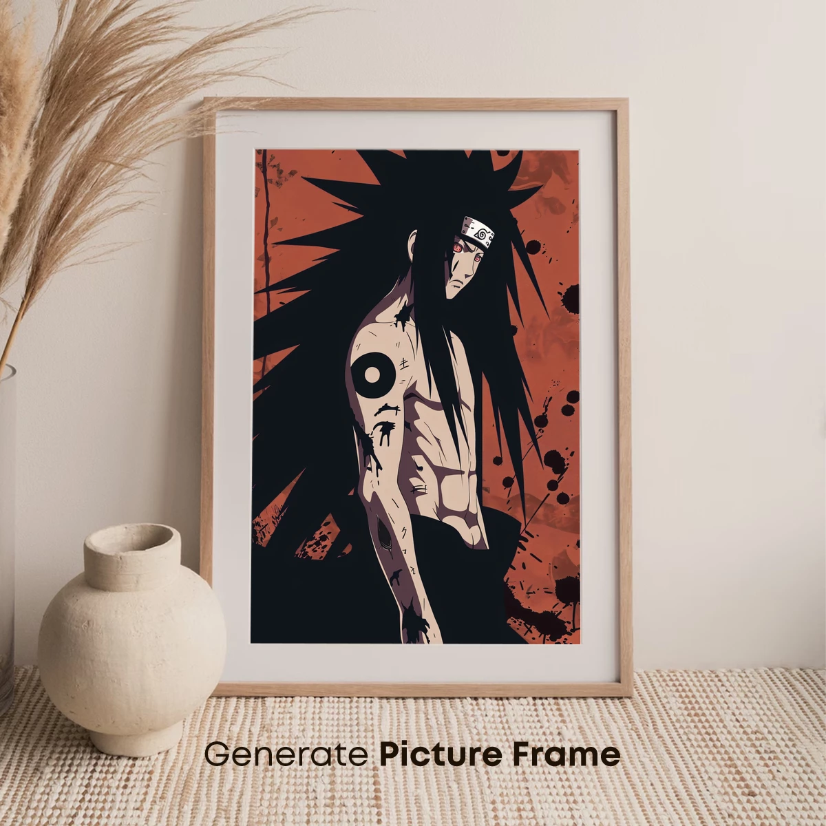 Eternal Shinobi: Red-Eyed Warrior in Shadows - Image 7