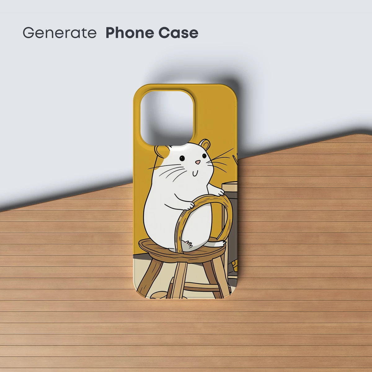 Chubby Hamster Chef: Whimsical Kitchen Art - Image 3