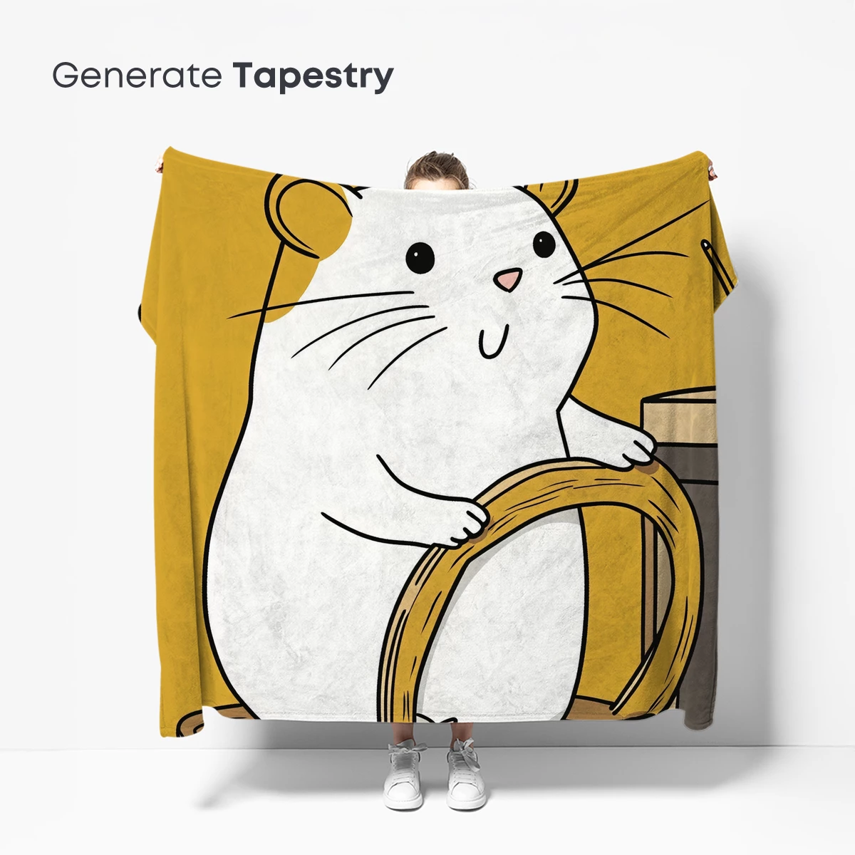 Chubby Hamster Chef: Whimsical Kitchen Art - Image 5