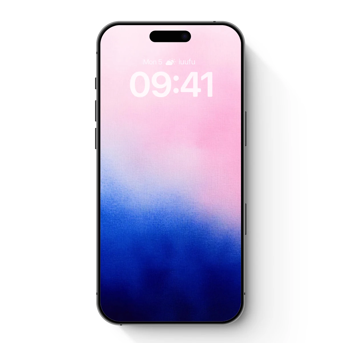 Misty Dawn Gradient: Pink and Blue Ethereal Blend