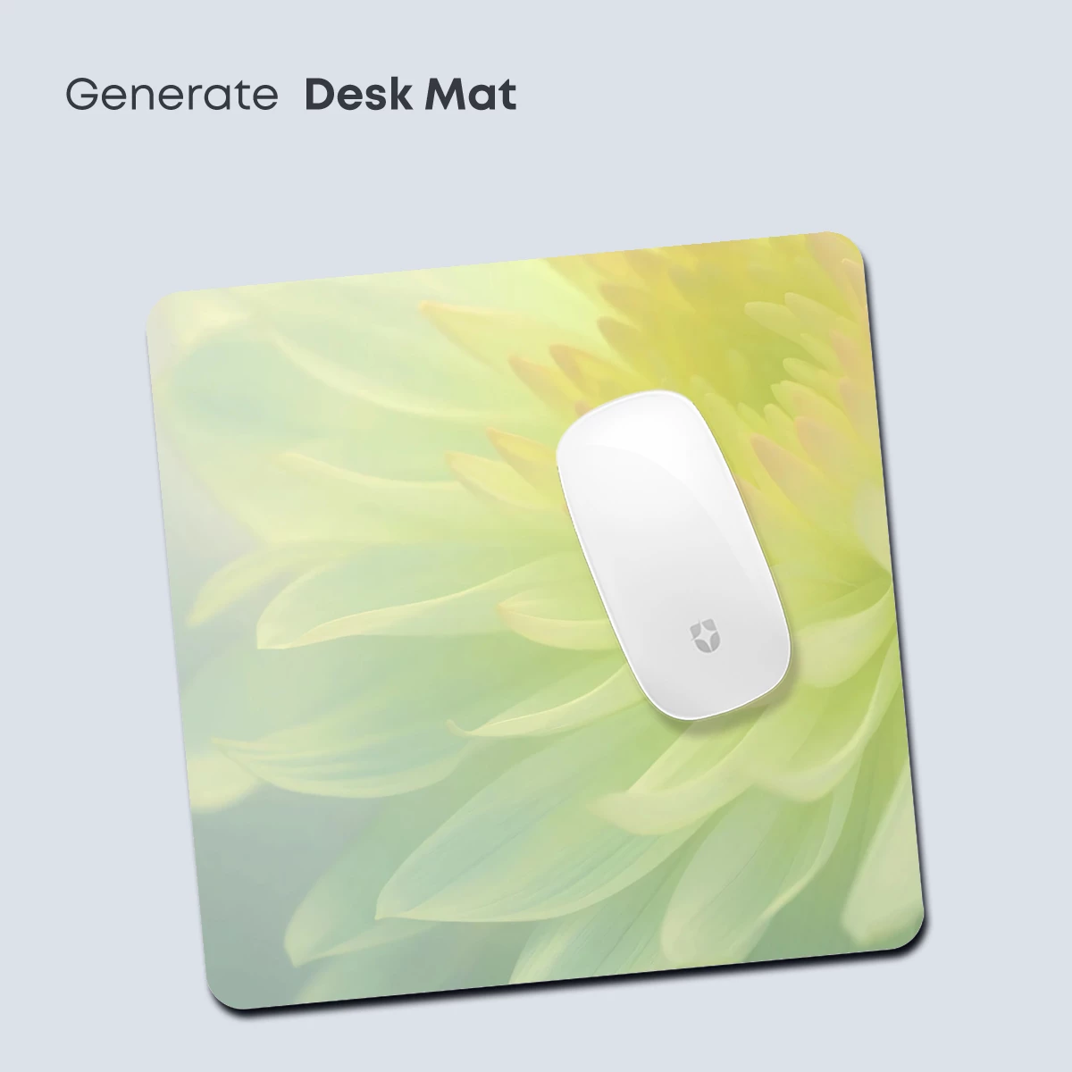 Ethereal Bloom: Soft Yellow Dahlia in Mist - Image 4