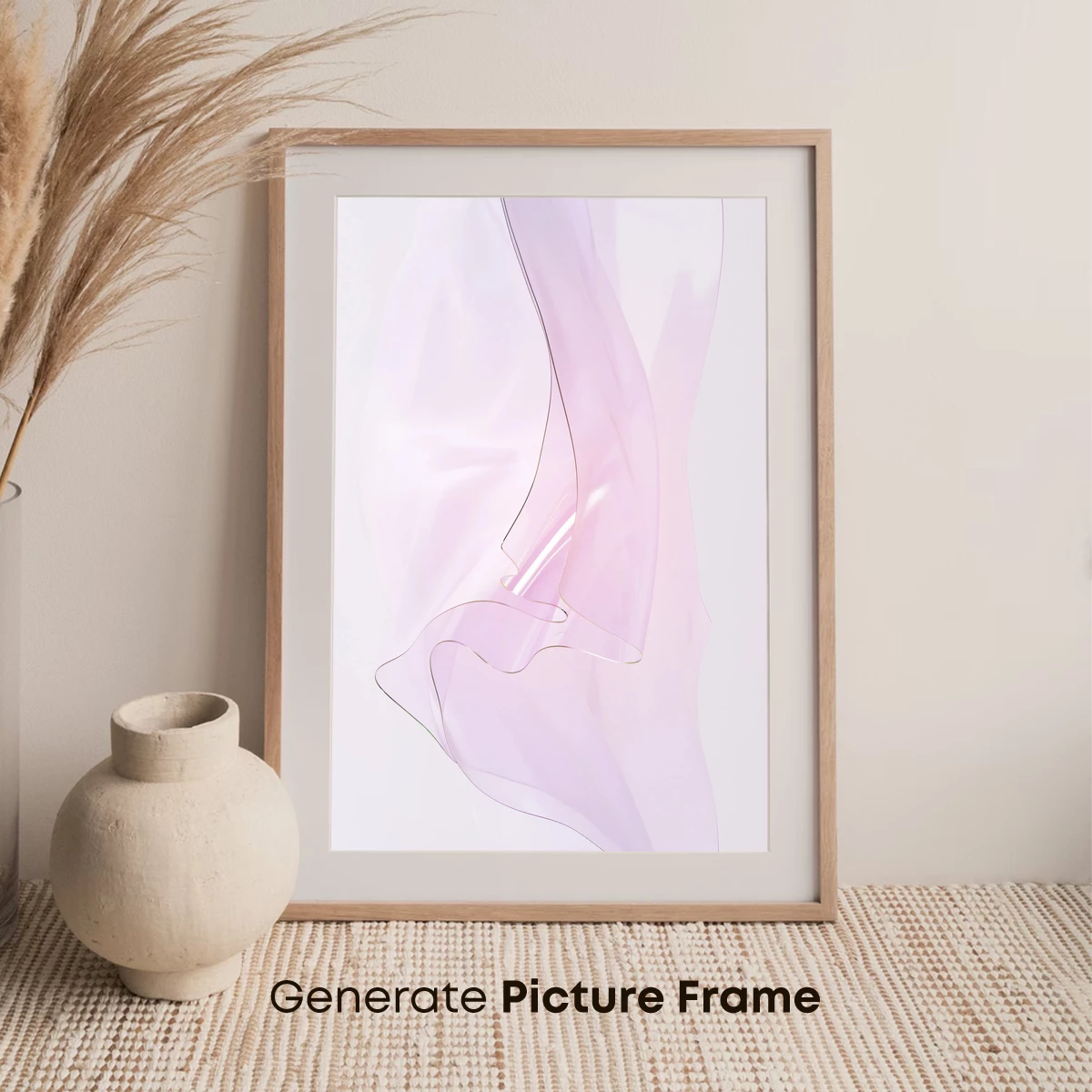 Ethereal Silk Dance: Soft Pink Elegance - Image 7
