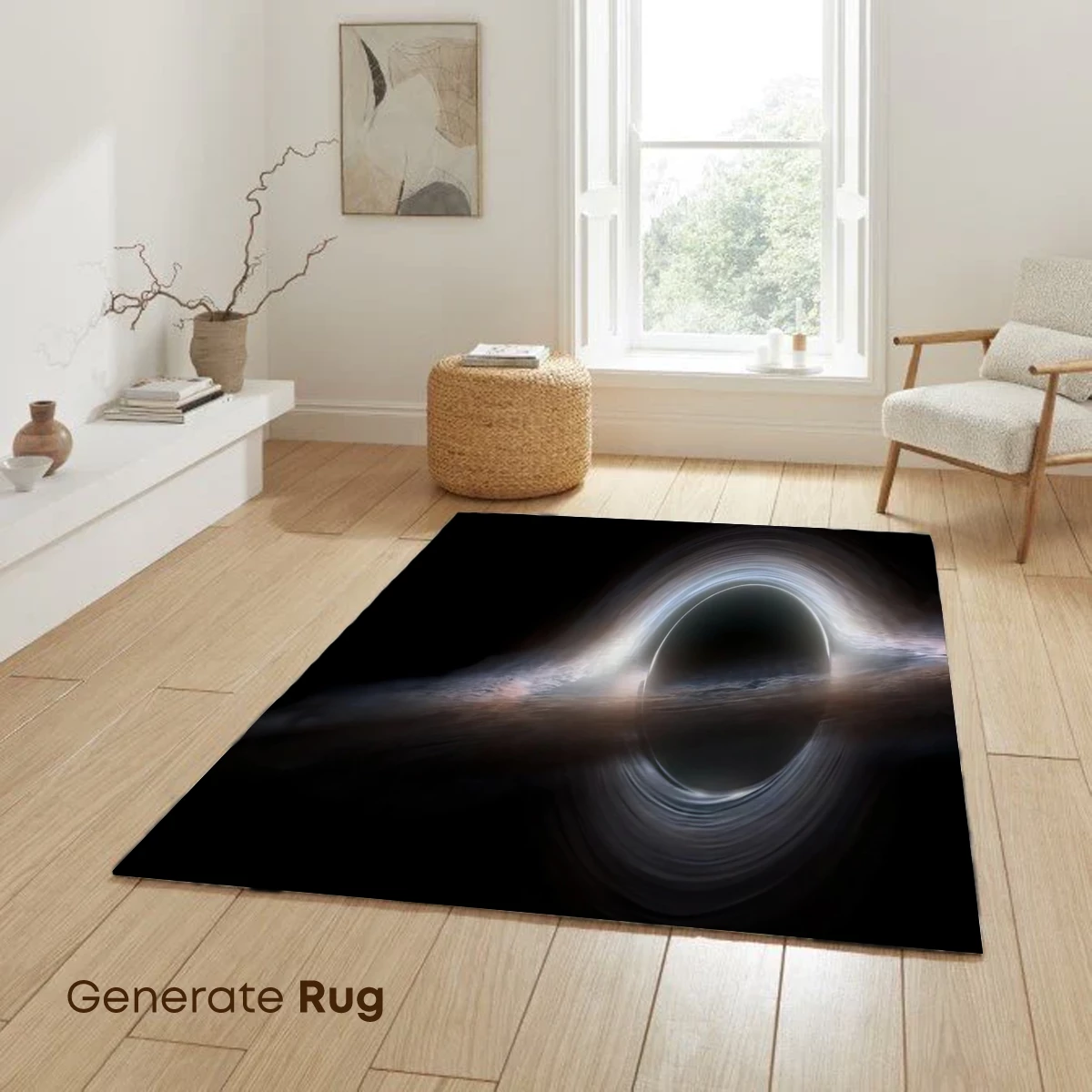 Eclipse of Eternity: Cosmic Black Hole Art - Image 6