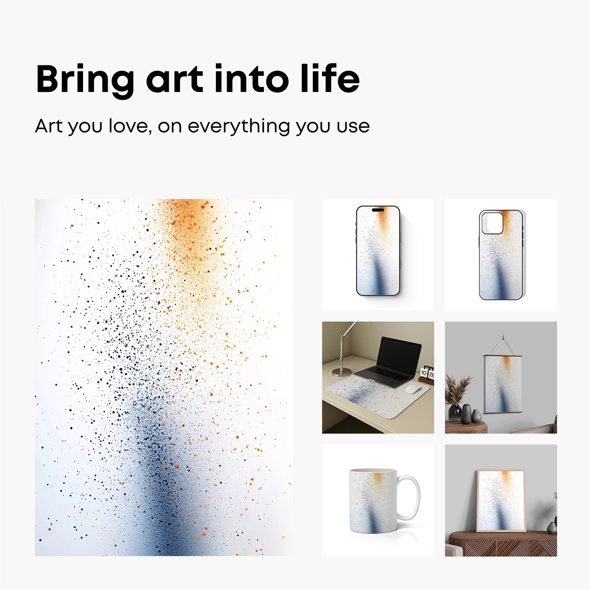 Dance of Dots: Abstract Spray Art - Image 2