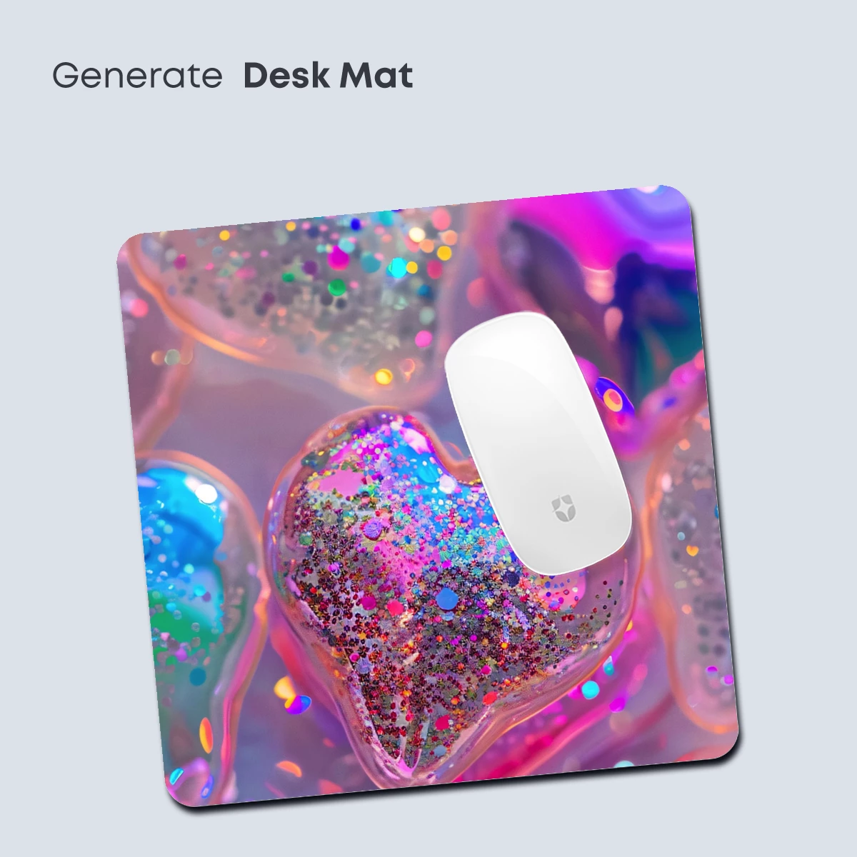 Glittering Heart Constellations: Neon Dreamscape - Image 4