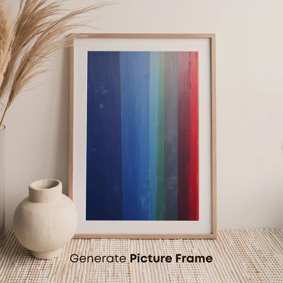 Cracked Spectrum: A Canvas of Timeless Colors - Image 7