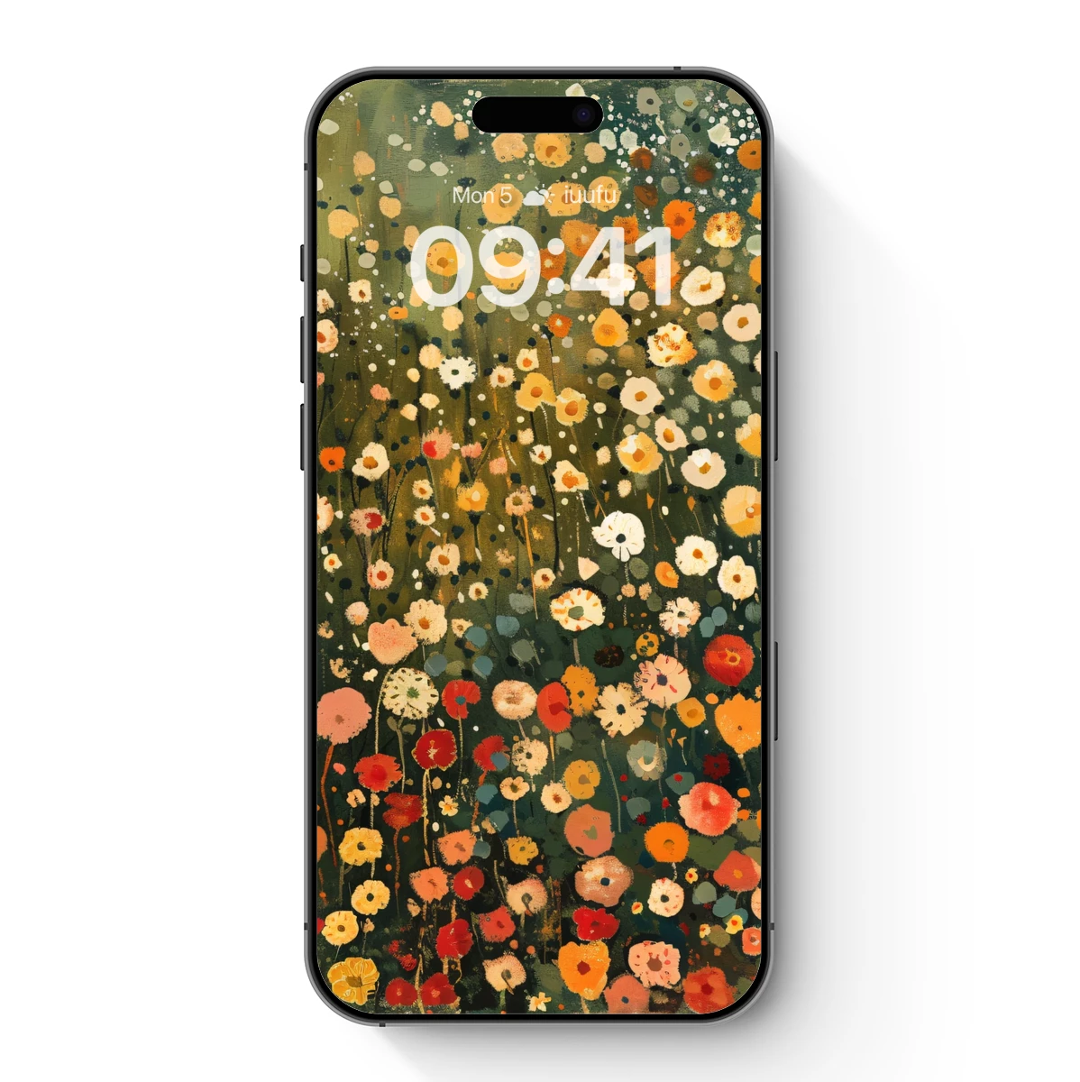 Bloom Symphony: Abstract Floral Tapestry