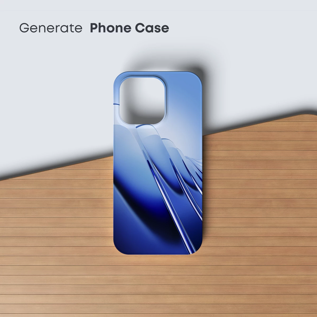 Blue Gradient Elegance: Abstract Flow Lines - Image 3