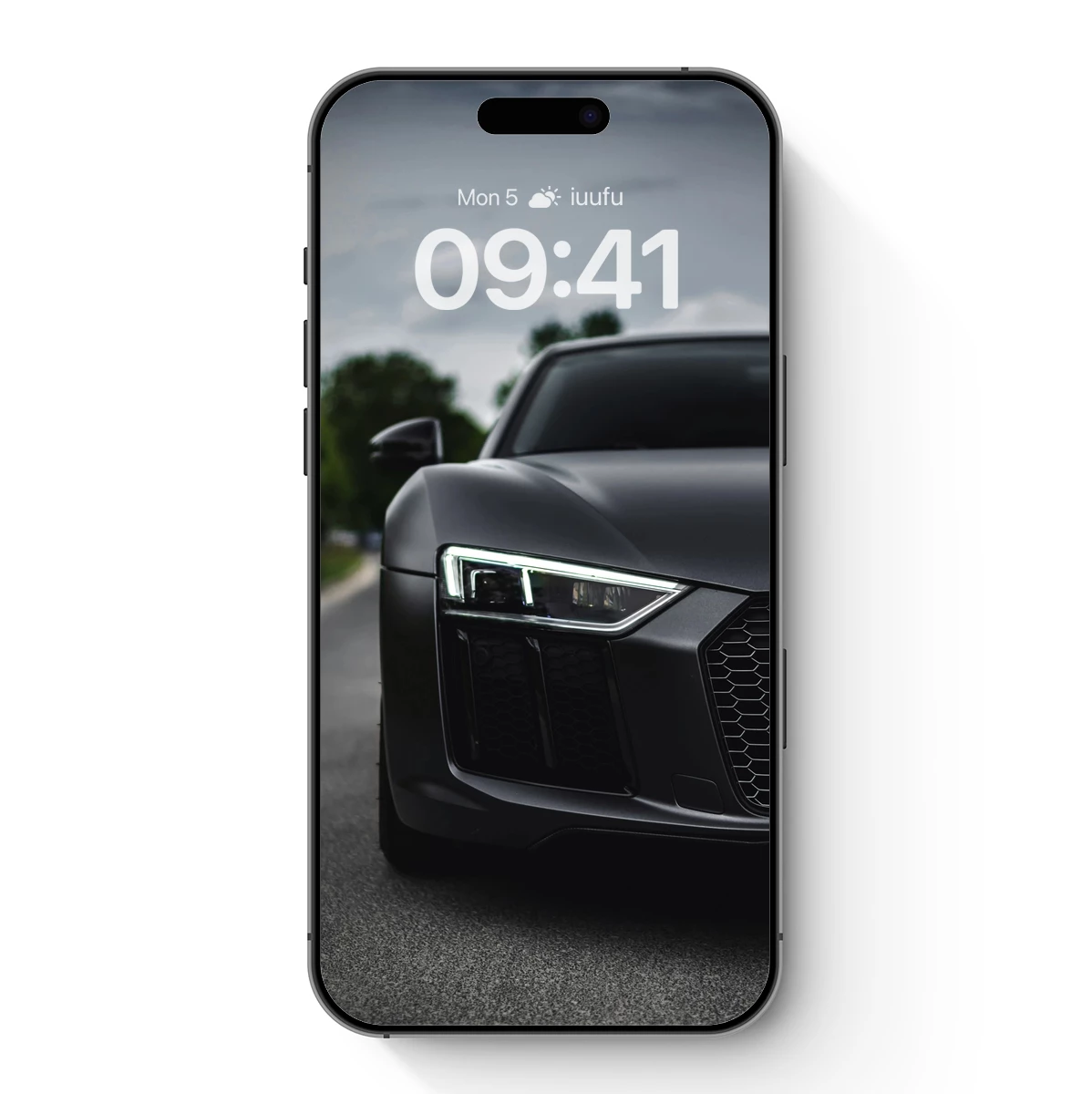 Elegant Stealth: Black Sports Car on Asphalt Elegant Stealth: Black Sports Car on Asphalt