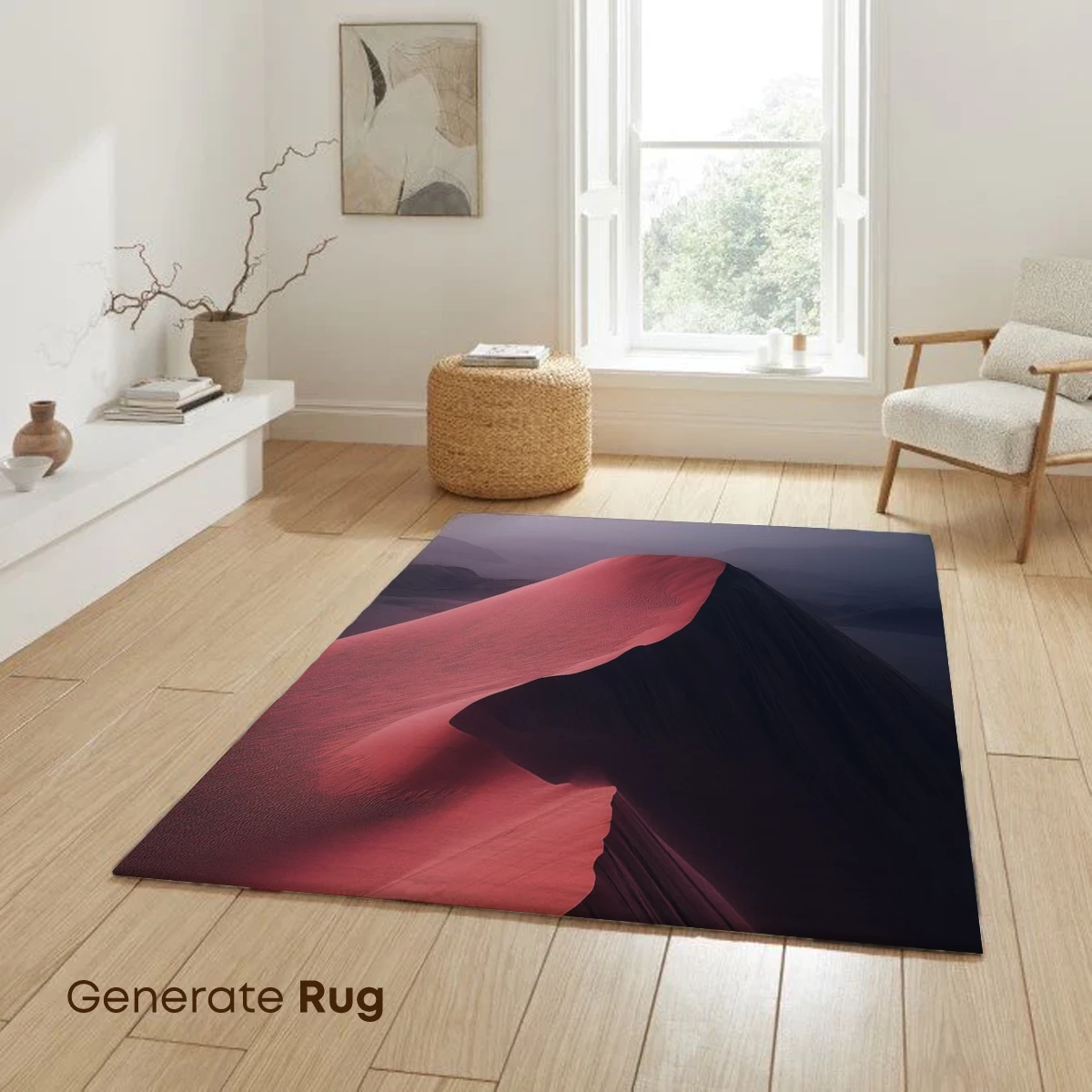 Crimson Dunes at Twilight - Image 6