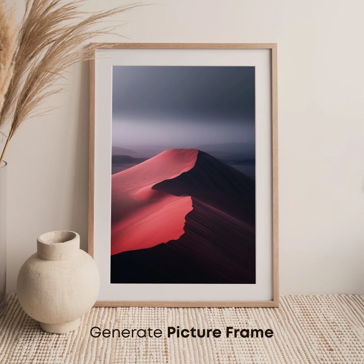 Crimson Dunes at Twilight - Image 7