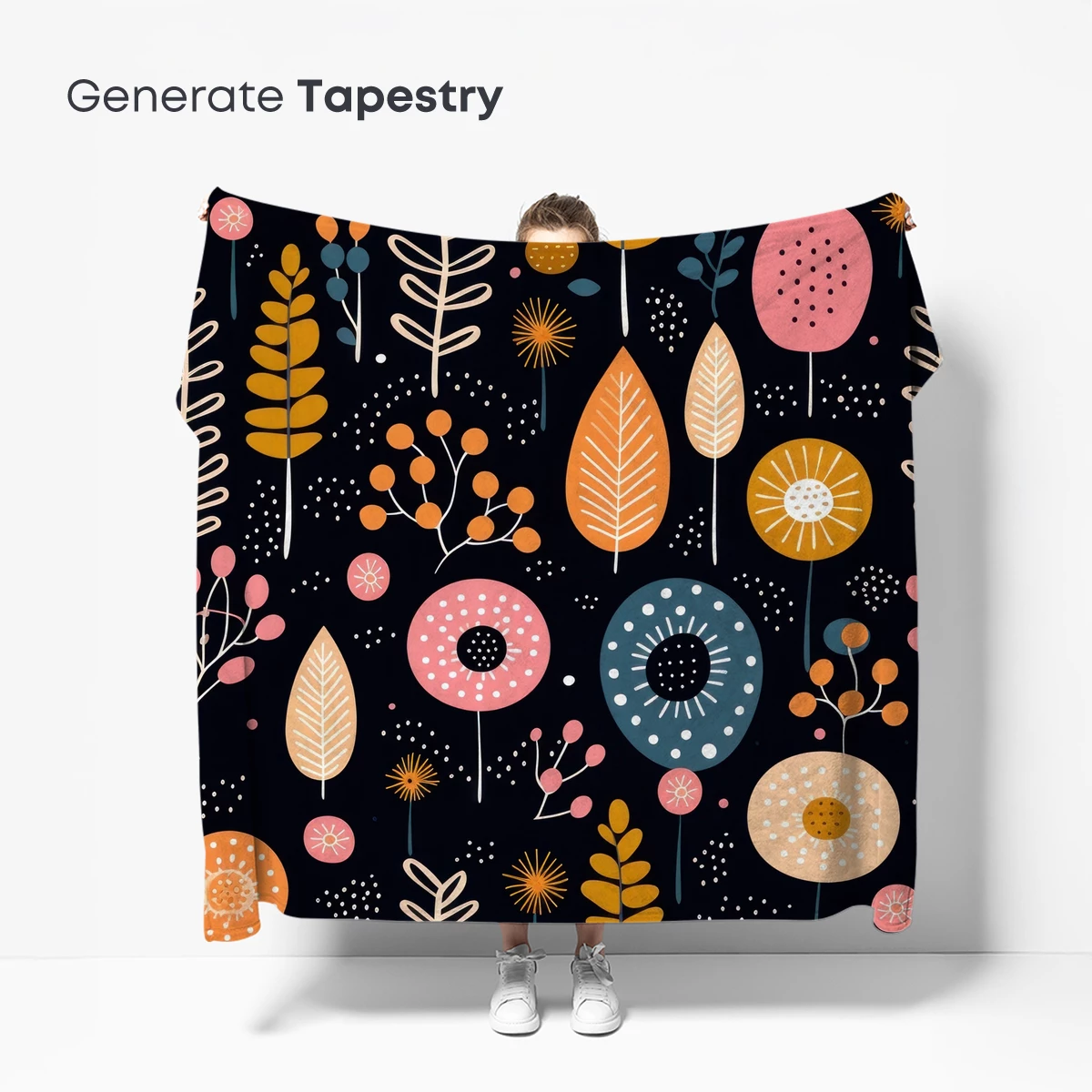 Botanical Whimsy: Colorful Floral Fantasy - Image 5