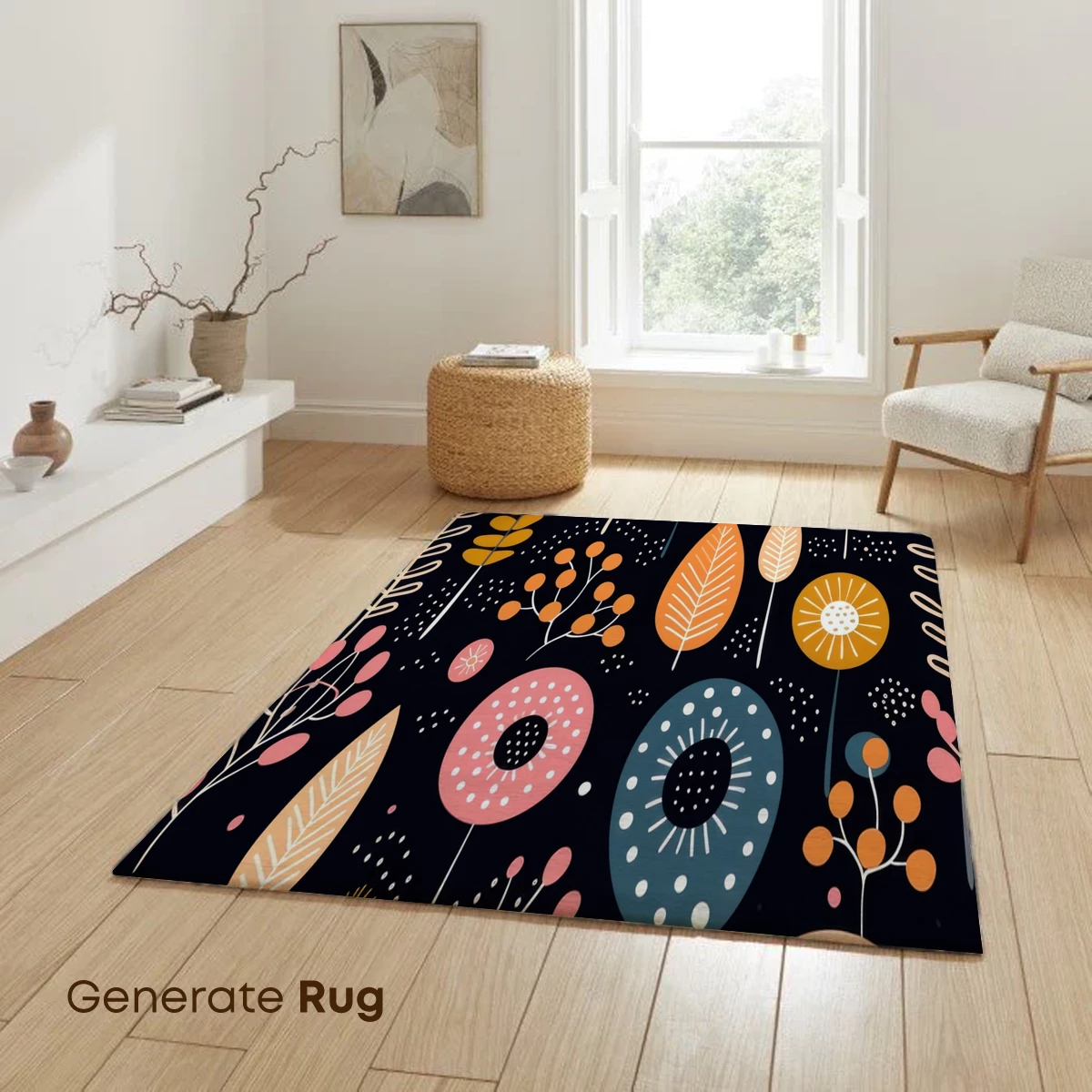 Botanical Whimsy: Colorful Floral Fantasy - Image 6