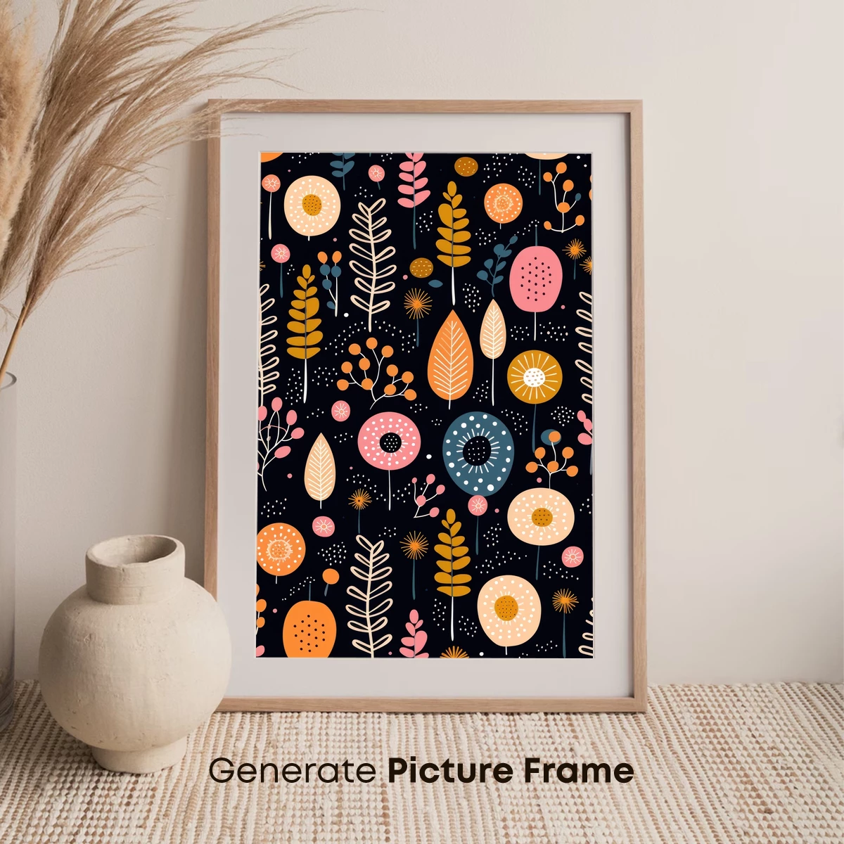 Botanical Whimsy: Colorful Floral Fantasy - Image 7