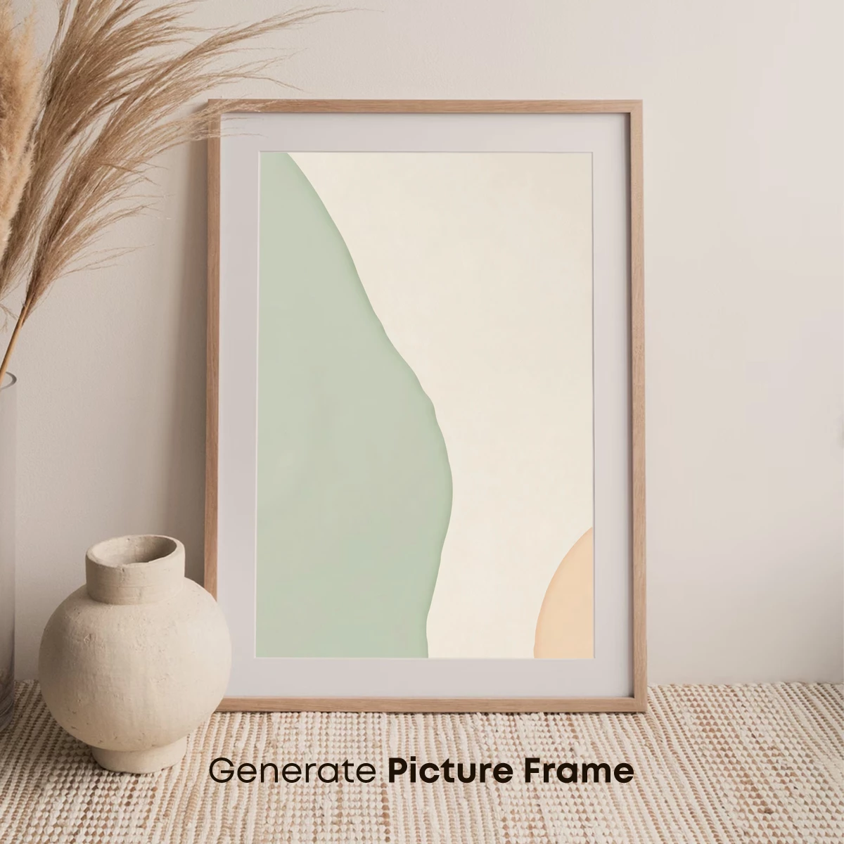 Abstract Flow: Pastel Waves in Harmony - Image 7