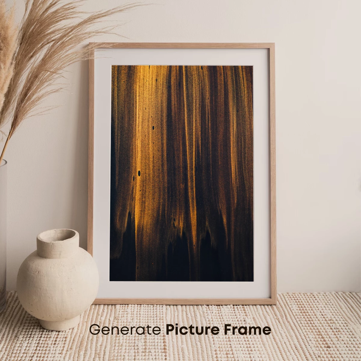 Golden Veins: Abstract Fluid Artistry - Image 7