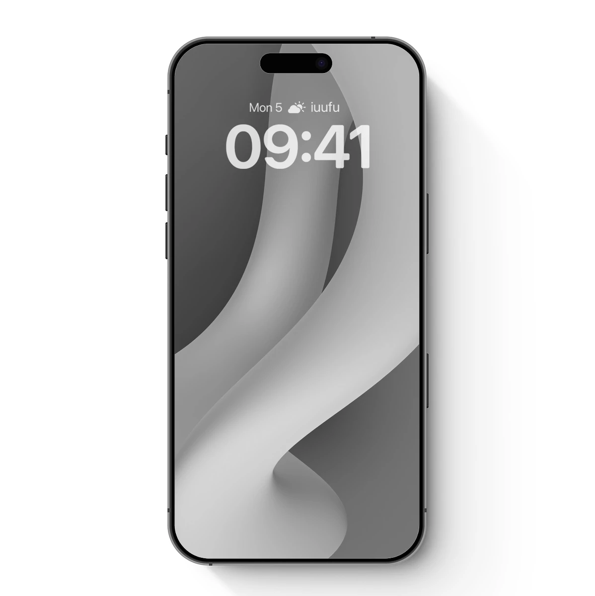 Elegant Curves: A Study in Monochrome Flow