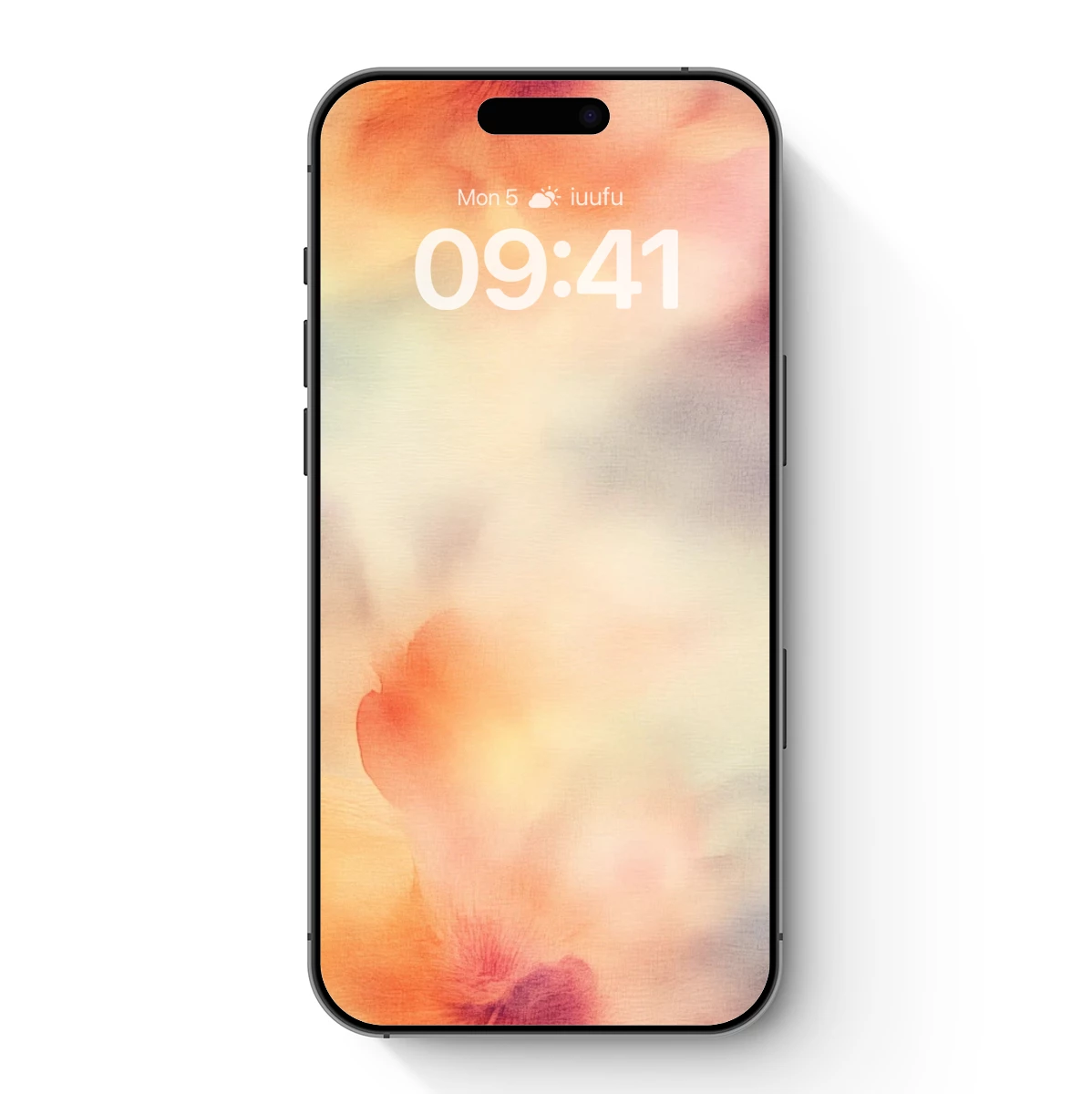 Abstract Floral Symphony in Watercolor Hues