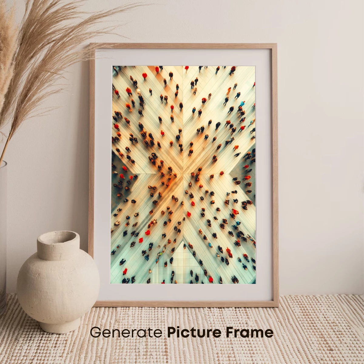 Crowd Kaleidoscope: Symmetry in Motion - Image 7