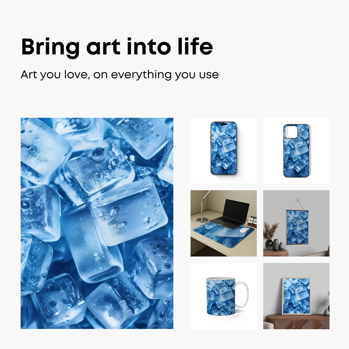 Crystal Clarity: Ice Cube Symphony - Image 2