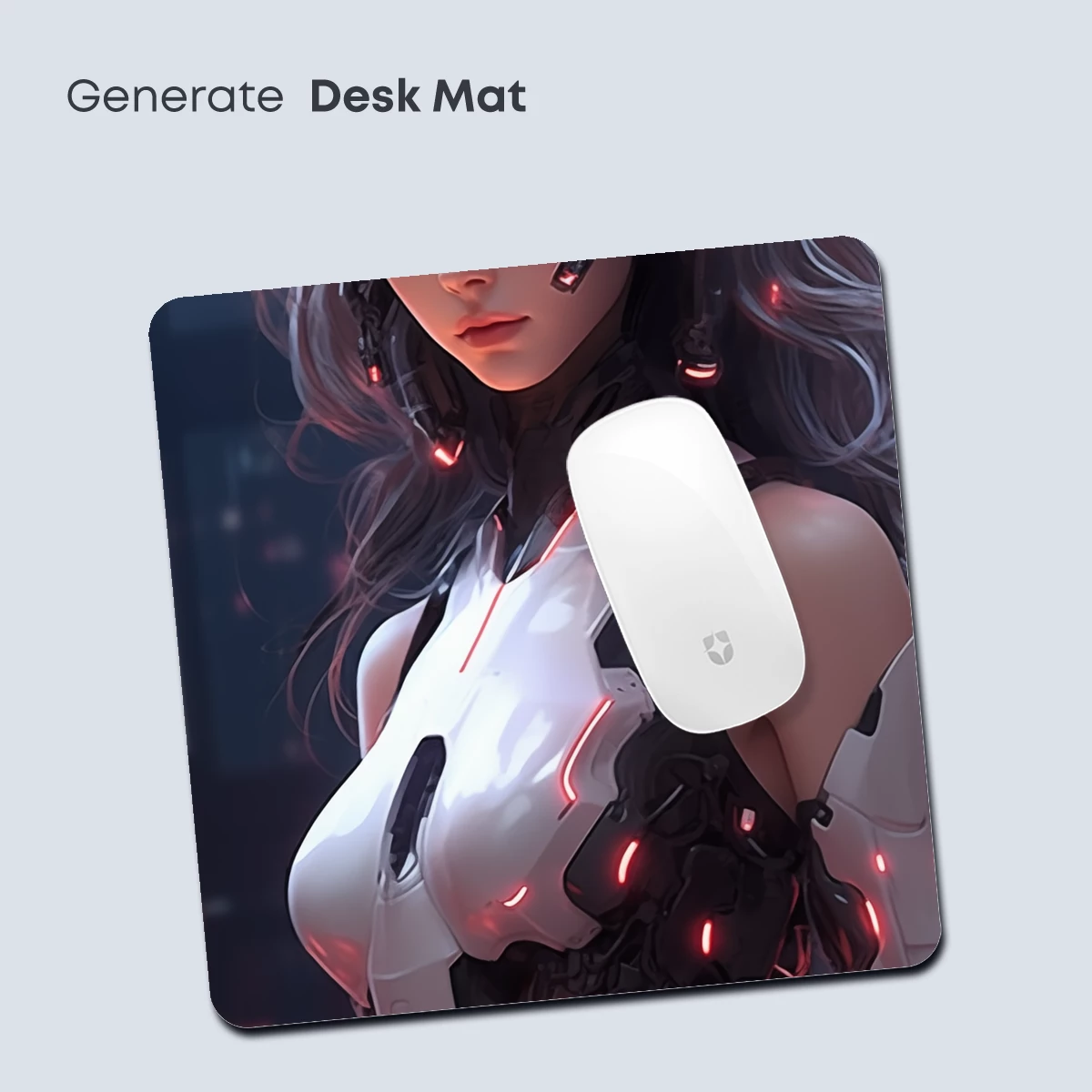 Cybernetic Muse: Futuristic Elegance in Steel and Light - Image 4