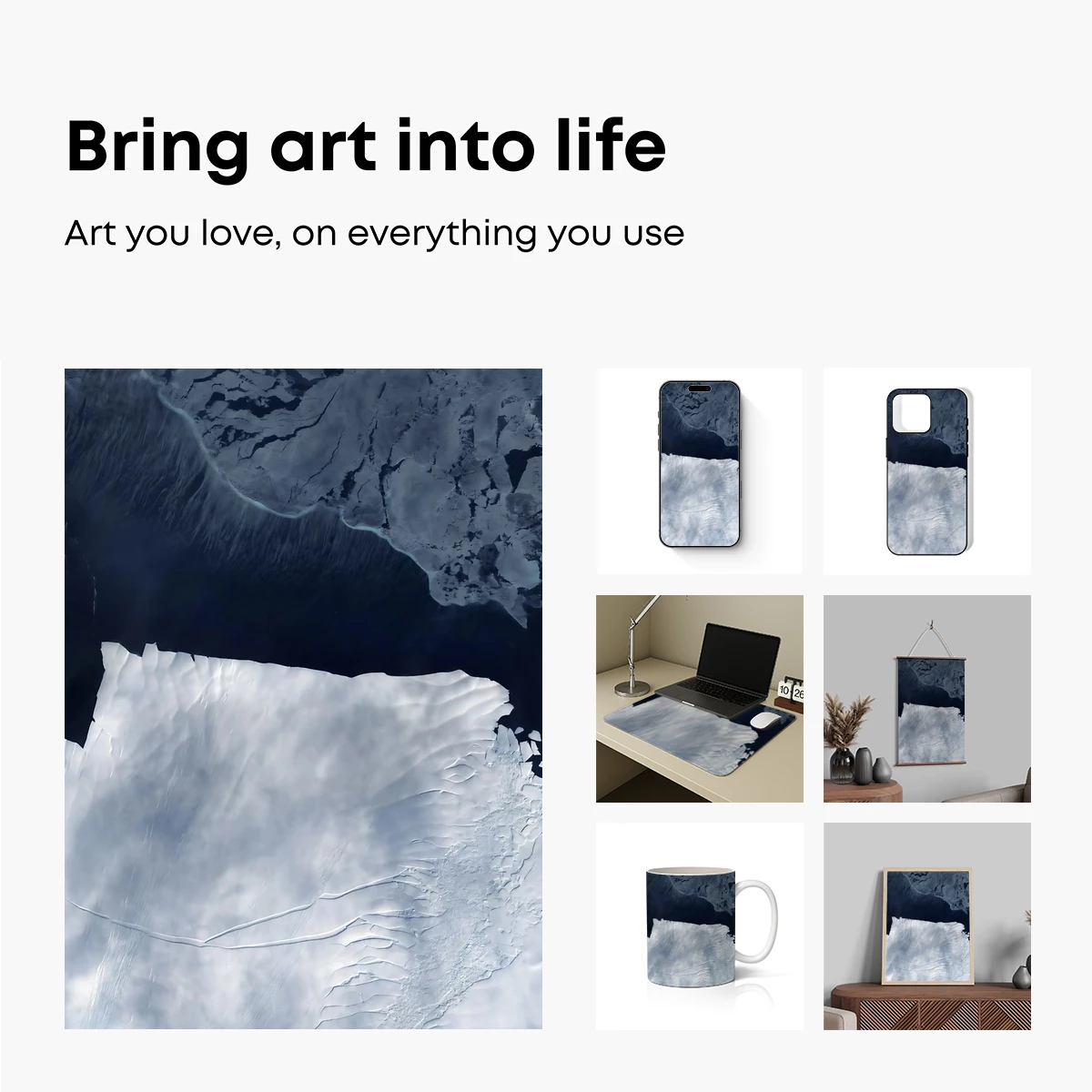 Frozen Odyssey: Iceberg's Serene Majesty - Image 2