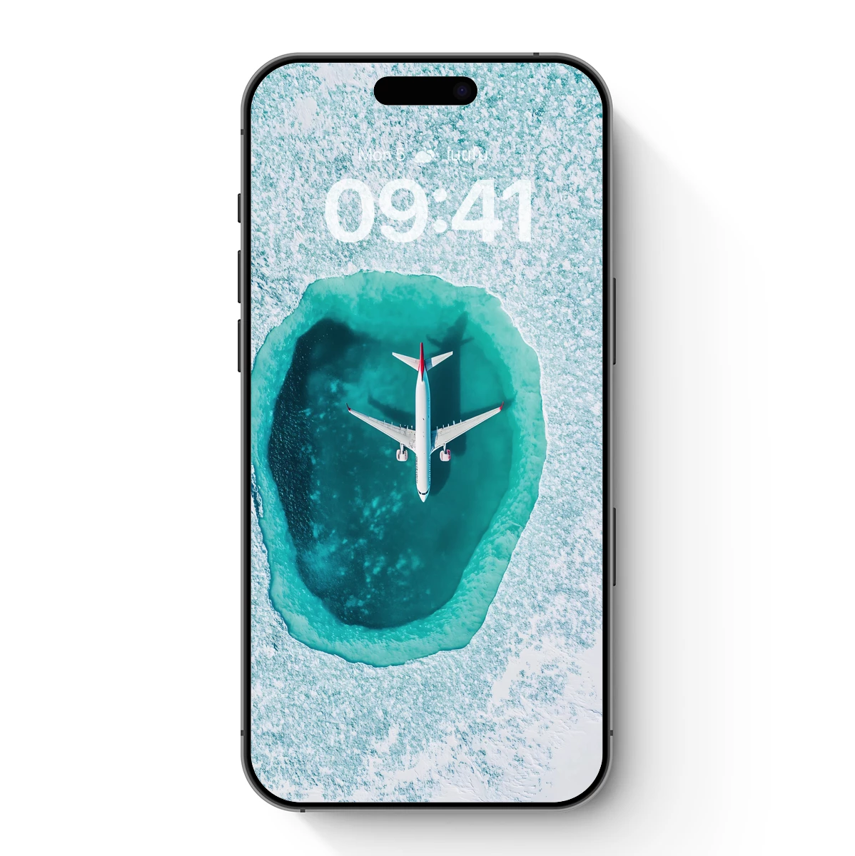 Aircraft in Arctic Oasis