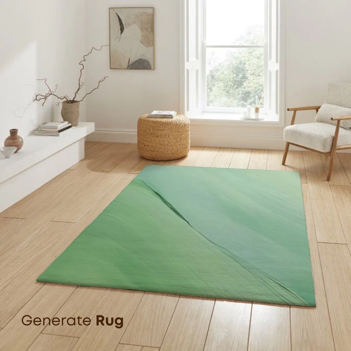 Ethereal Green Layers: A Landscape Symphony - Image 6