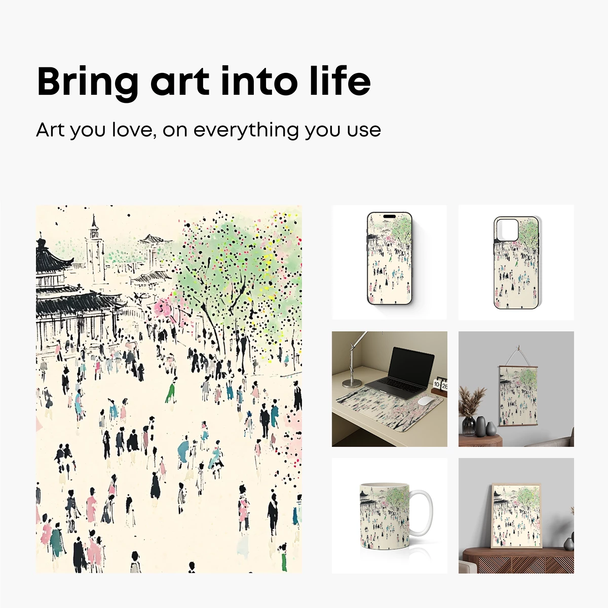 Cherry Blossom Festival: A Bustling Spring Gathering - Image 2