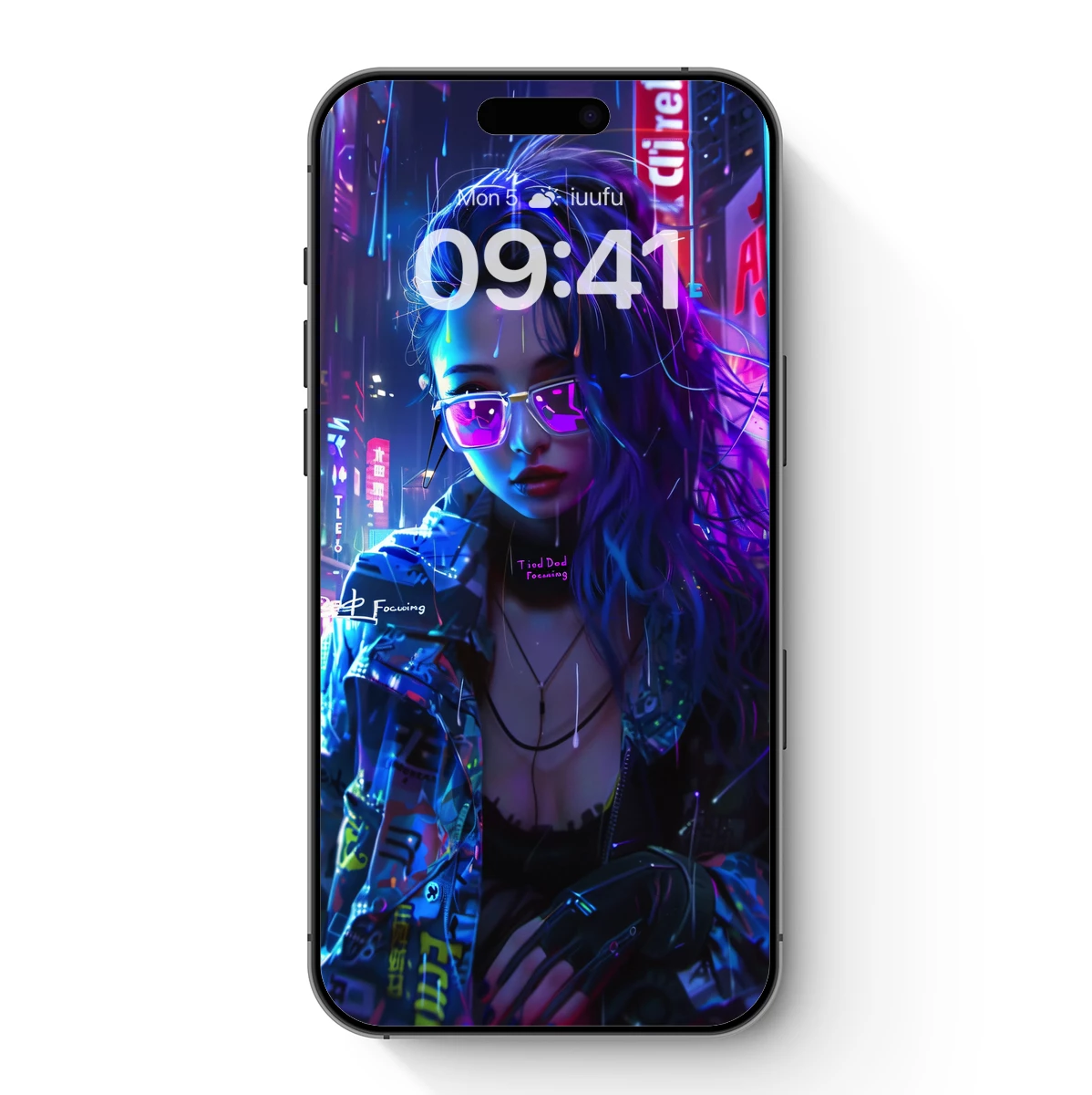 Neon Cyberpunk Muse: Futuristic Urban Fantasy Neon Cyberpunk Muse: Futuristic Urban Fantasy