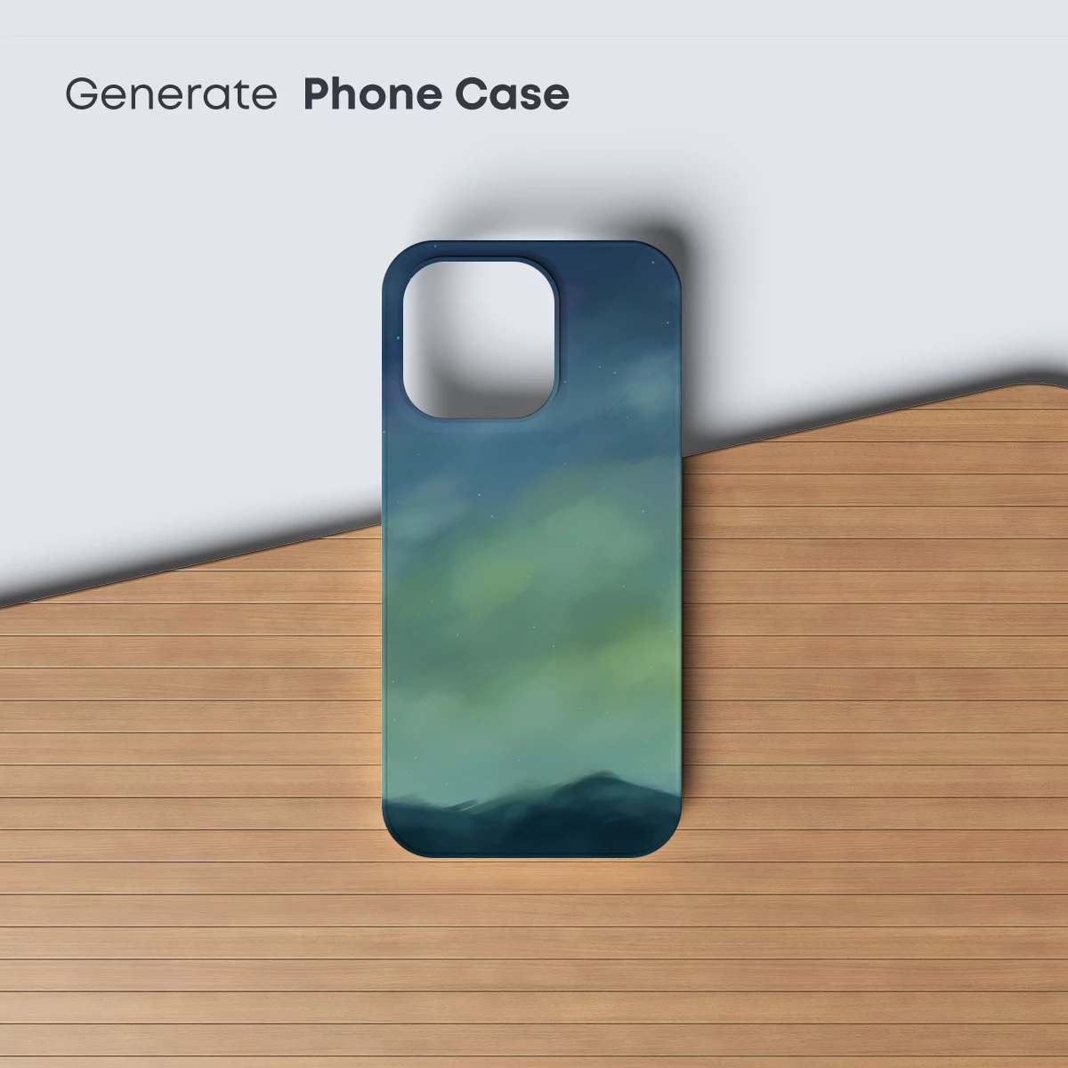 Aurora's Whisper: Ethereal Clouds and Starlit Skies - Image 3