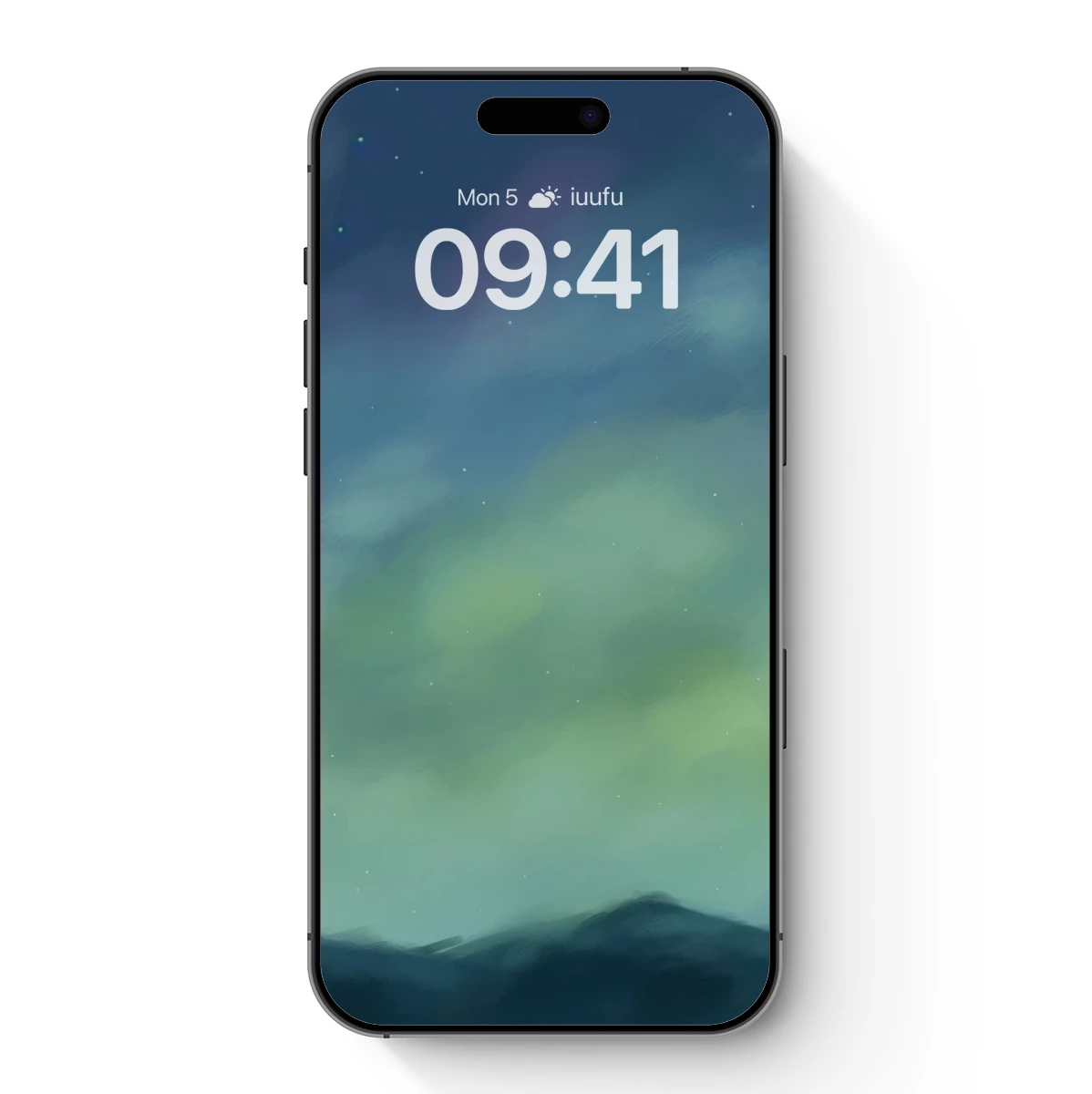 Aurora's Whisper: Ethereal Clouds and Starlit Skies