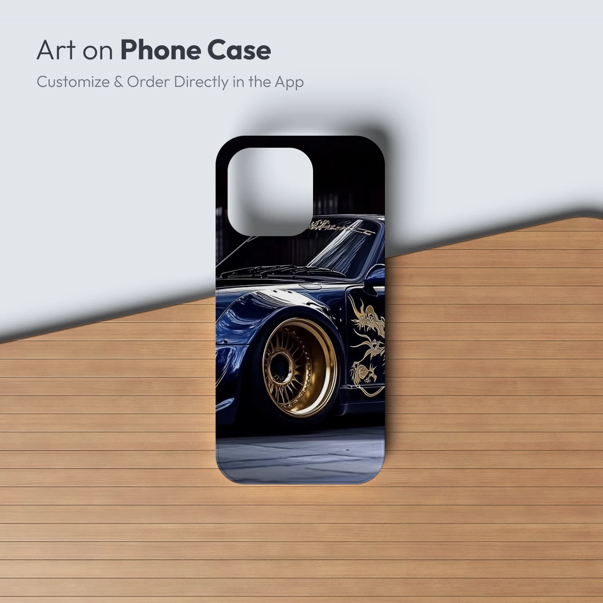 Dragon-Painted Porsche: Fusion of Power and Mythology - Image 3