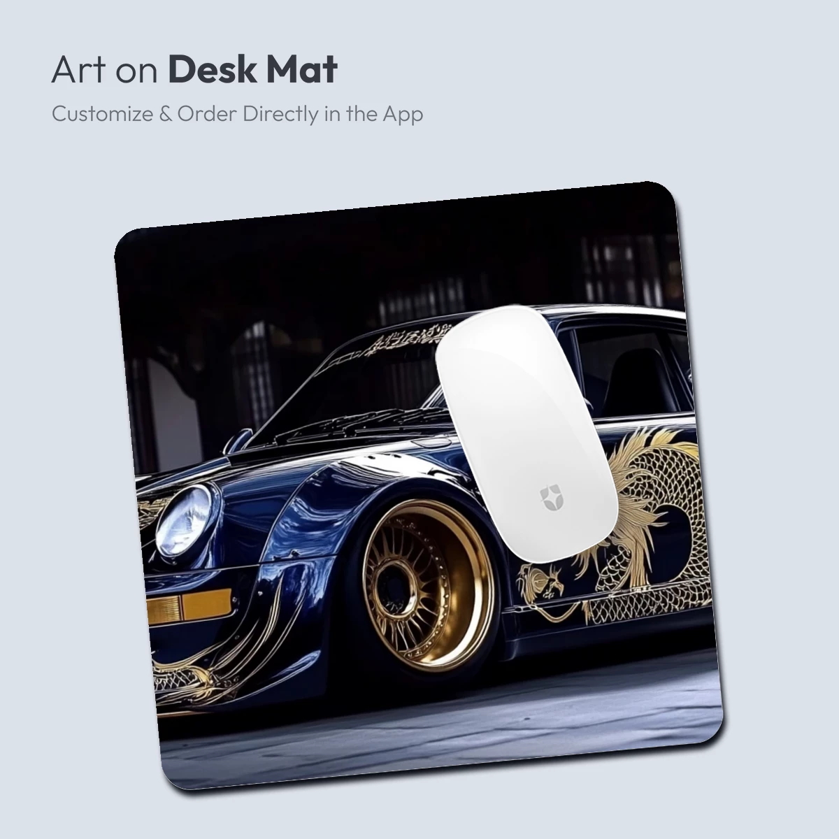 Dragon-Painted Porsche: Fusion of Power and Mythology - Image 4