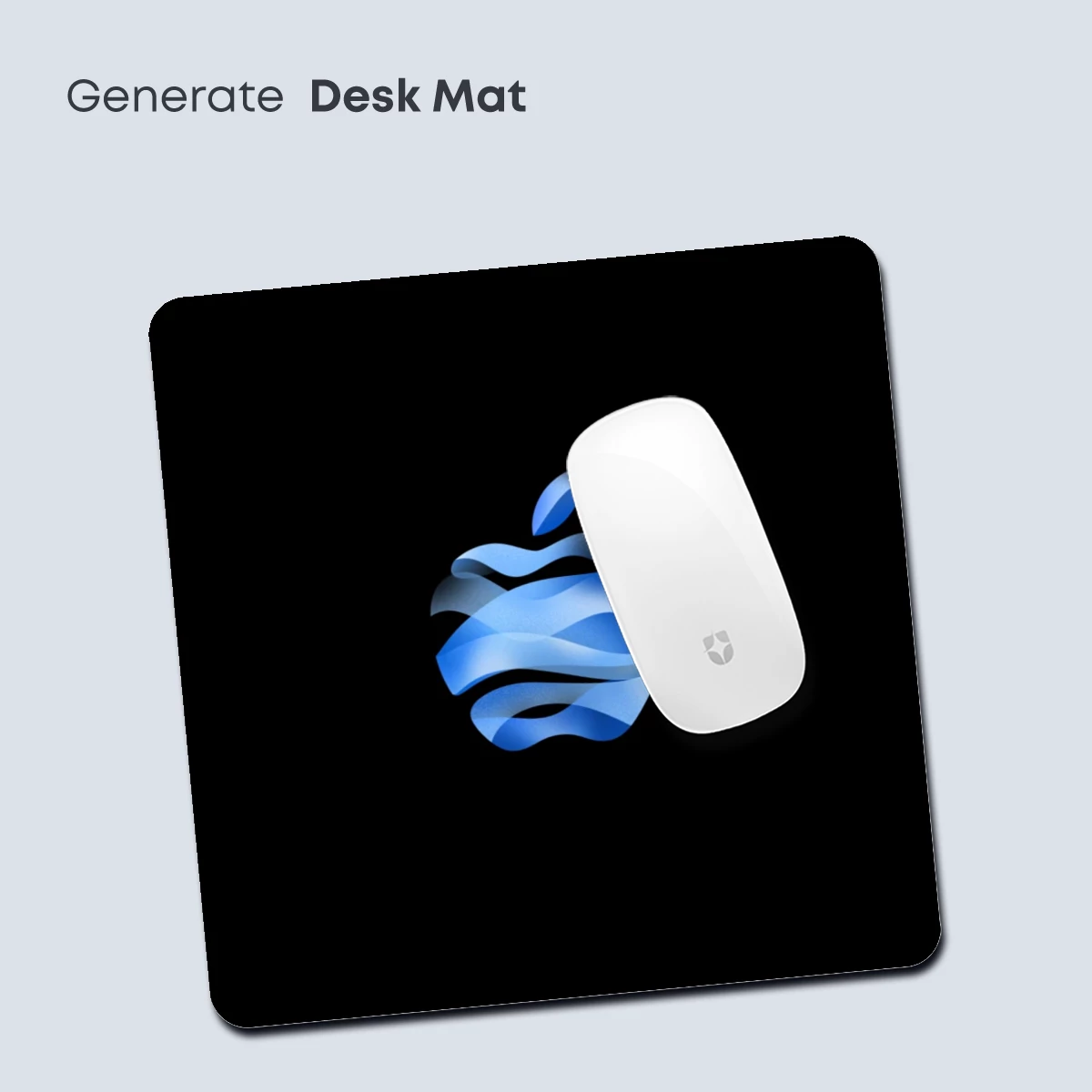 Blue Apple Logo: Digital Artistry in Motion - Image 4