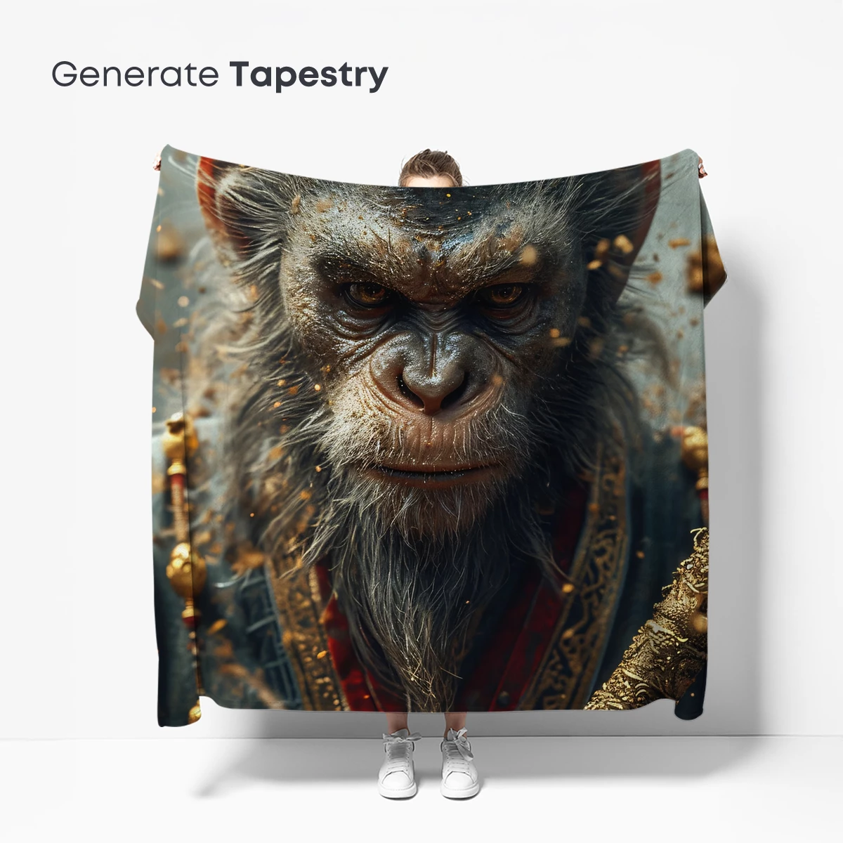 Epic Warrior Monkey: Mythical Dust Storm - Image 5