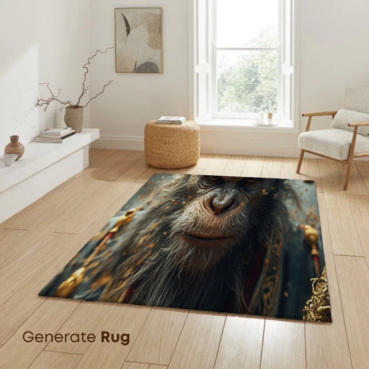 Epic Warrior Monkey: Mythical Dust Storm - Image 6