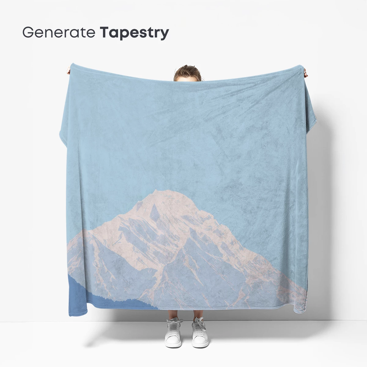 Eternal Snow Peak: Minimalist Mountain Majesty - Image 5