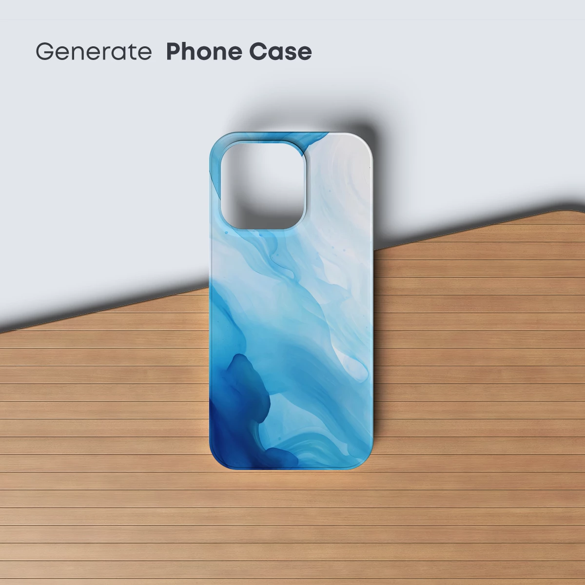 Ethereal Blue Swirls: A Dance of Liquid Light - Image 3