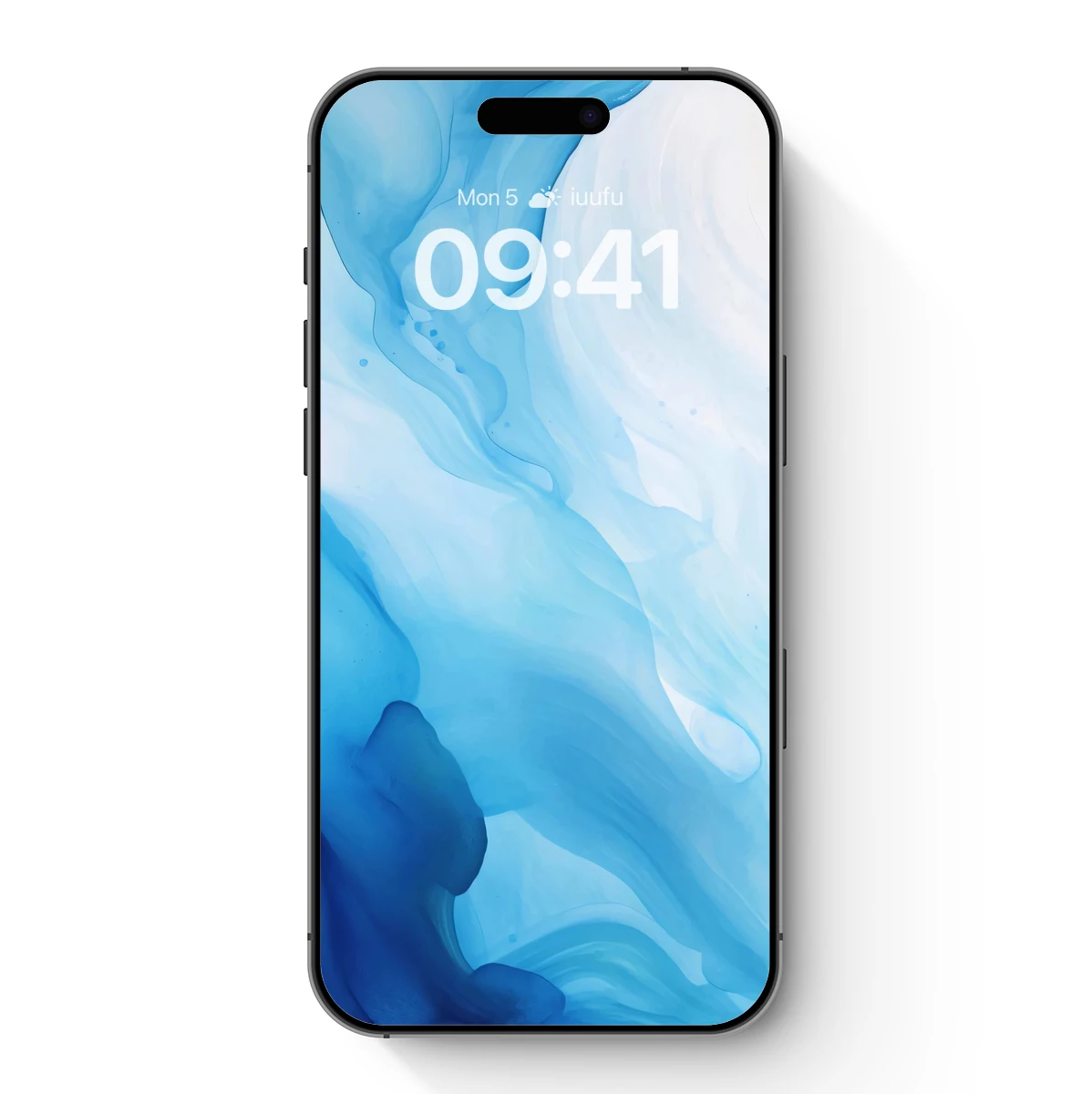 Ethereal Blue Swirls: A Dance of Liquid Light